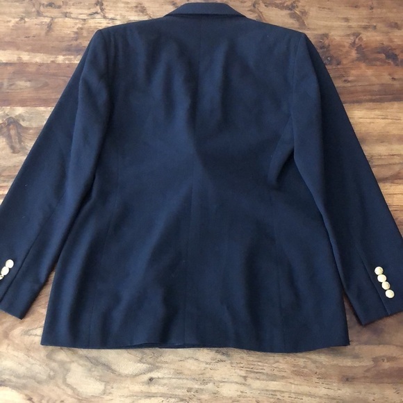 Austin Reed London-New York Wool Navy Double Breasted Blazer 6 - Picture 9 of 12